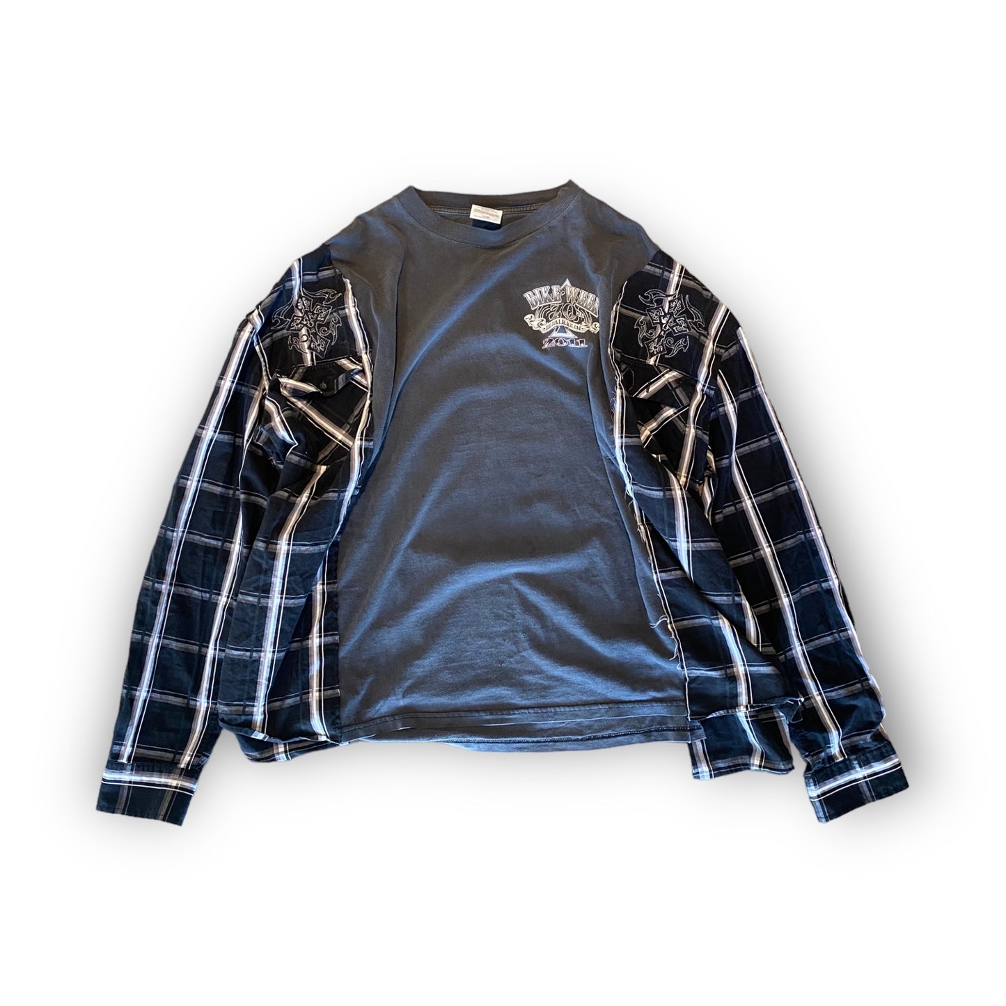 Charcoal Bike Week Flannel
