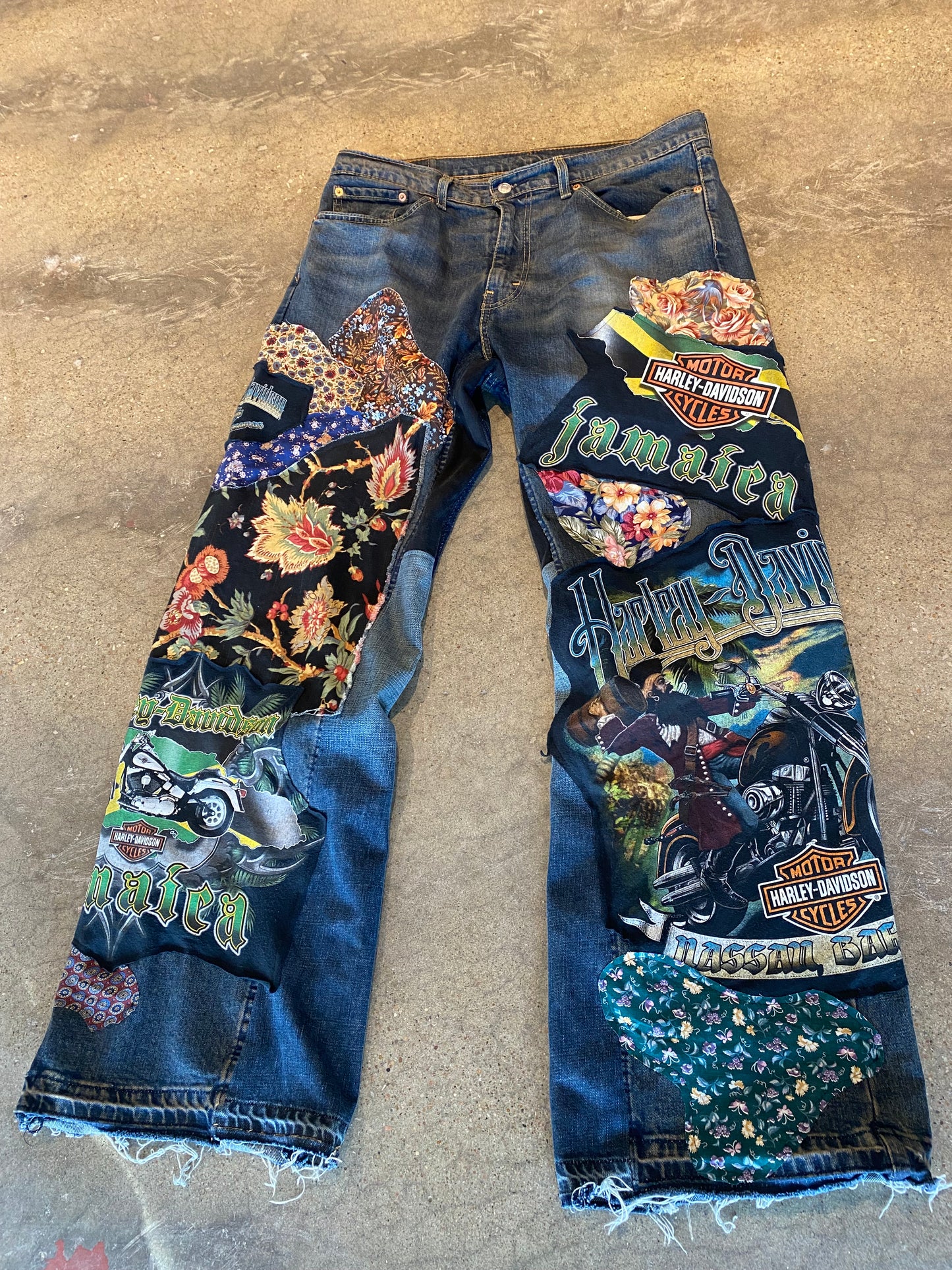 Jamaica Patchwork Denim