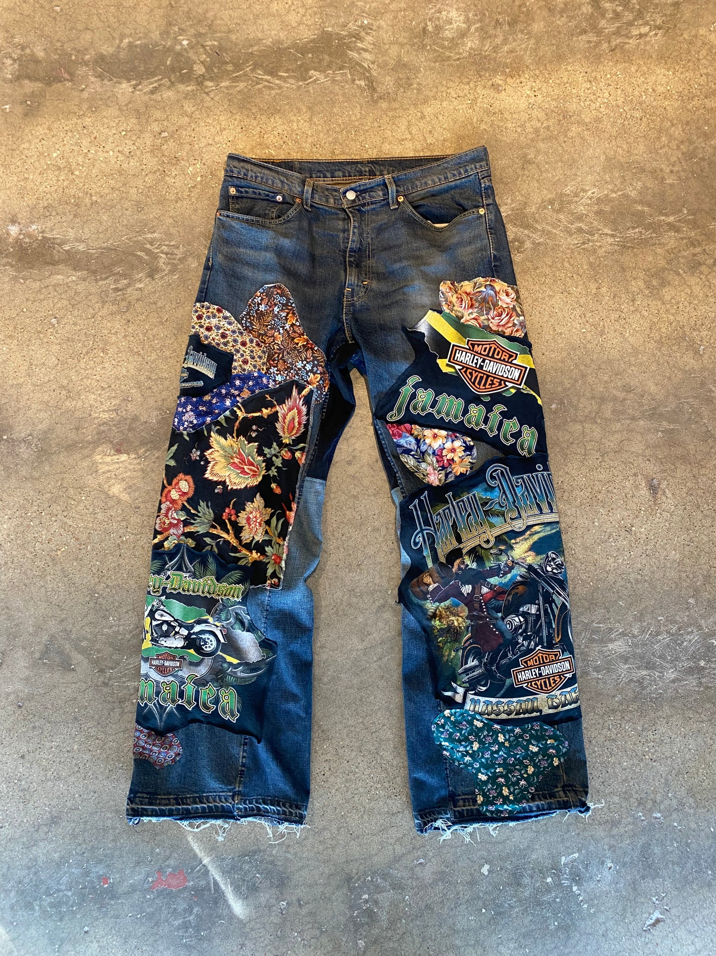 Jamaica Patchwork Denim
