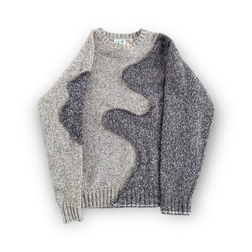 Earth Tone Split Sweater 2
