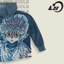Load image into Gallery viewer, Killua Lightning Washed Hoodie
