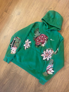 All Over Floral Hoodie